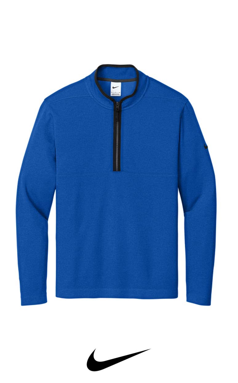 Nike Textured 1/2-Zip Cover-Up
