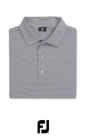 FootJoy Men's MicroFeeder Stripe Polo