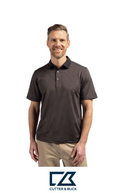 Cutter & Buck Virtue Recycled Micro Stripe Featherlight Pique Mens Polo