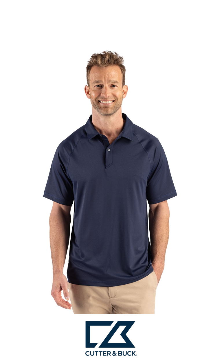 Cutter & Buck Prospect Recycled Featherlight Stretch Mens Sport Polo