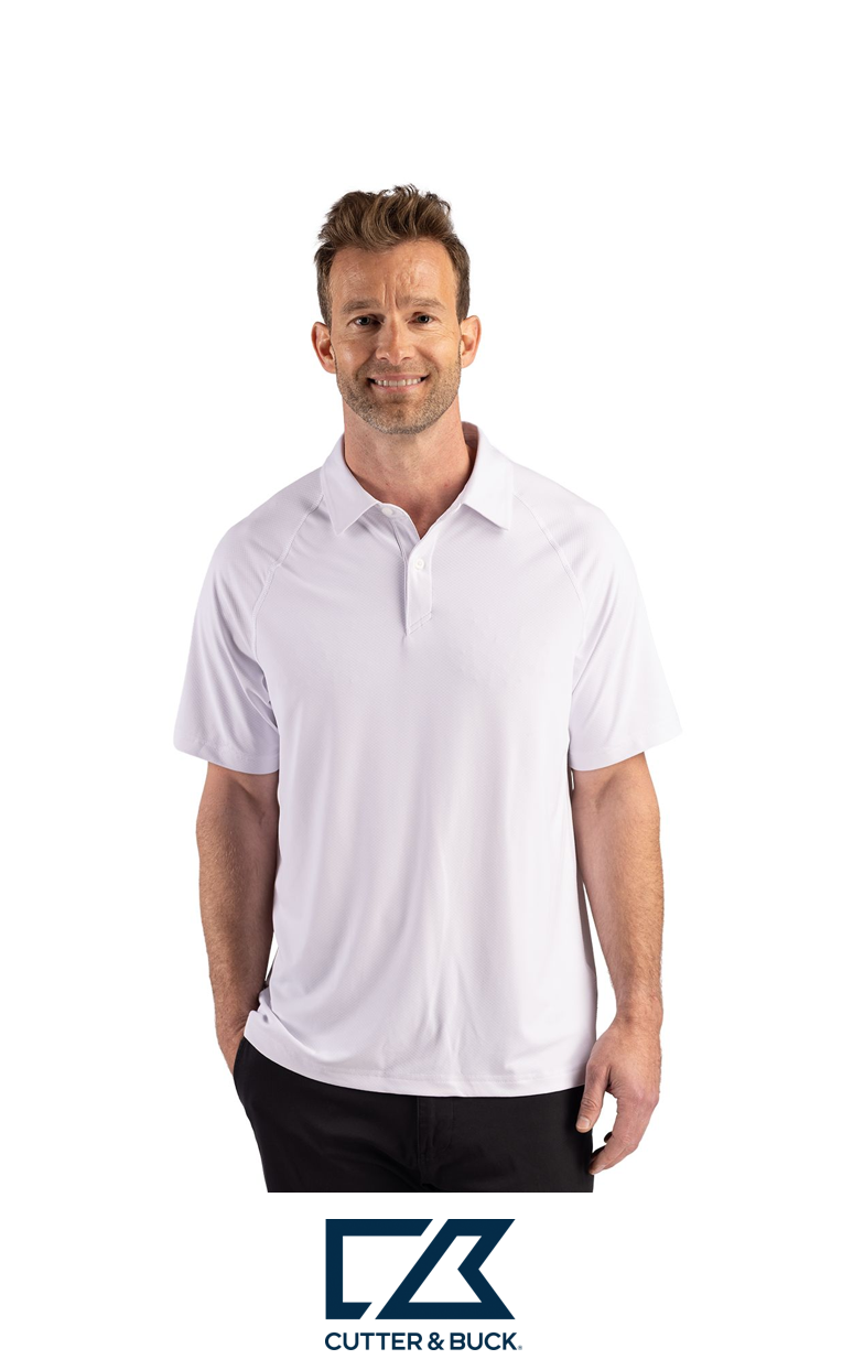 Cutter & Buck Prospect Recycled Featherlight Stretch Mens Sport Polo