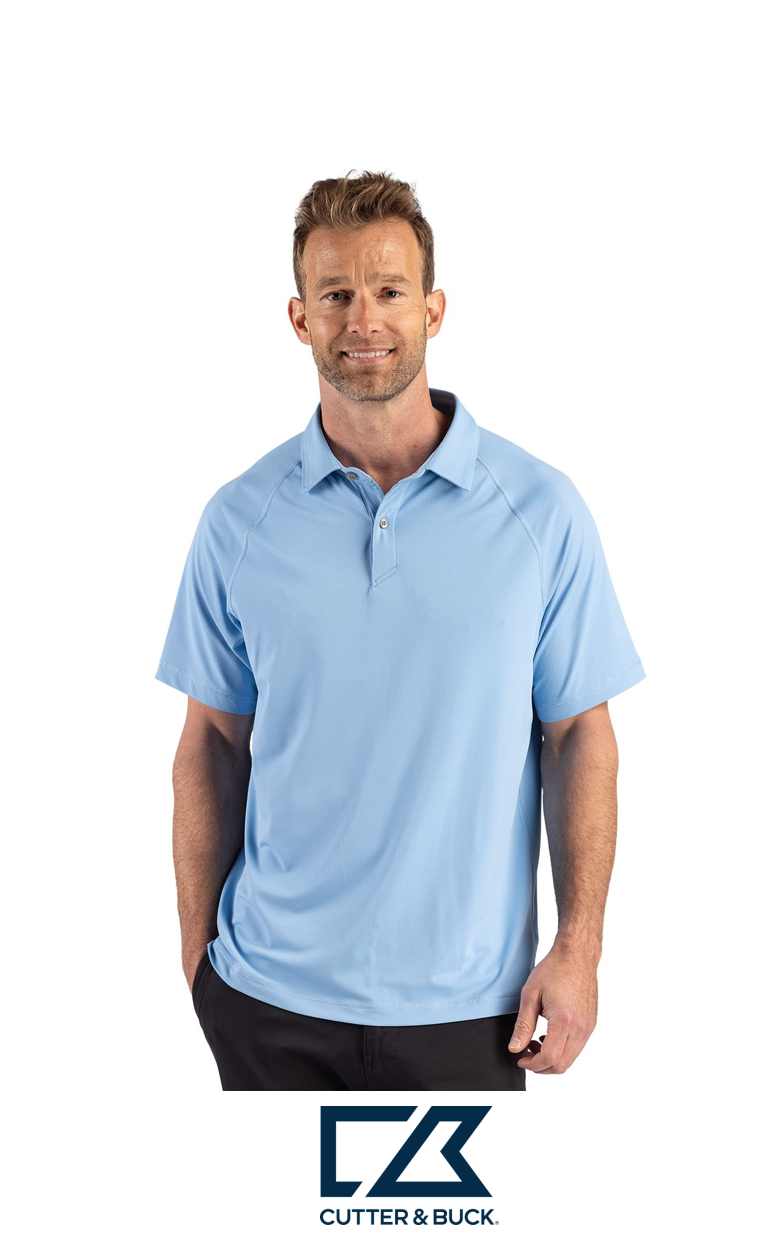 Cutter & Buck Prospect Recycled Featherlight Stretch Mens Sport Polo