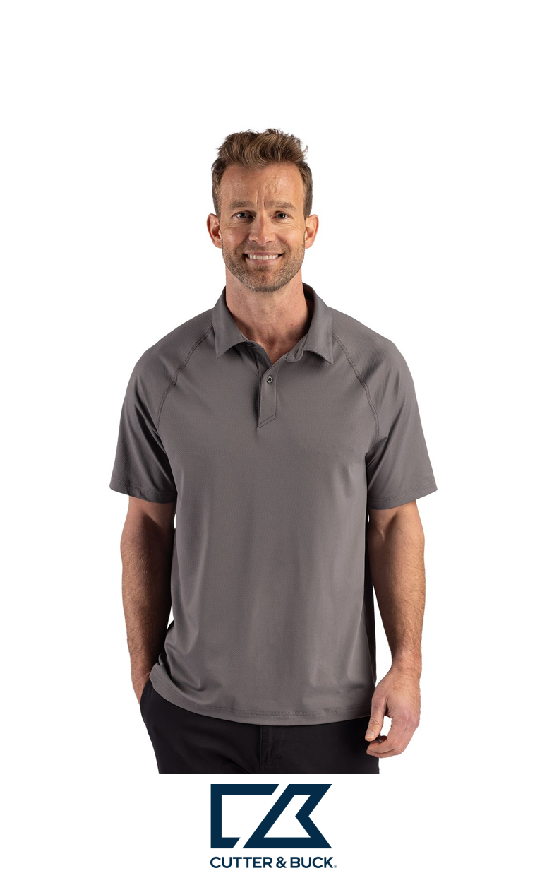 Cutter & Buck Prospect Recycled Featherlight Stretch Mens Sport Polo