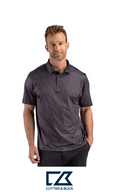 Cutter & Buck Pike Recycled Fern Print Mens Polo