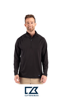 Cutter & Buck Prospect Recycled Featherlight Stretch Mens Quarter Zip