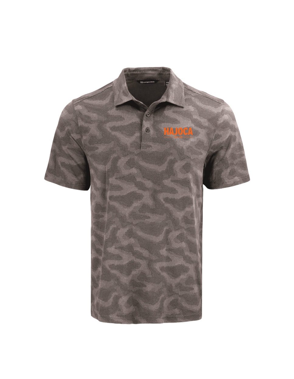 Cutter & Buck Coastline Recycled Double Peached Camo Print Mens Polo