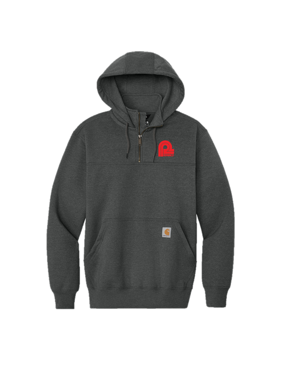 Carhartt® Rain Defender® Paxton Heavyweight Hooded Zip Mock Sweatshirt