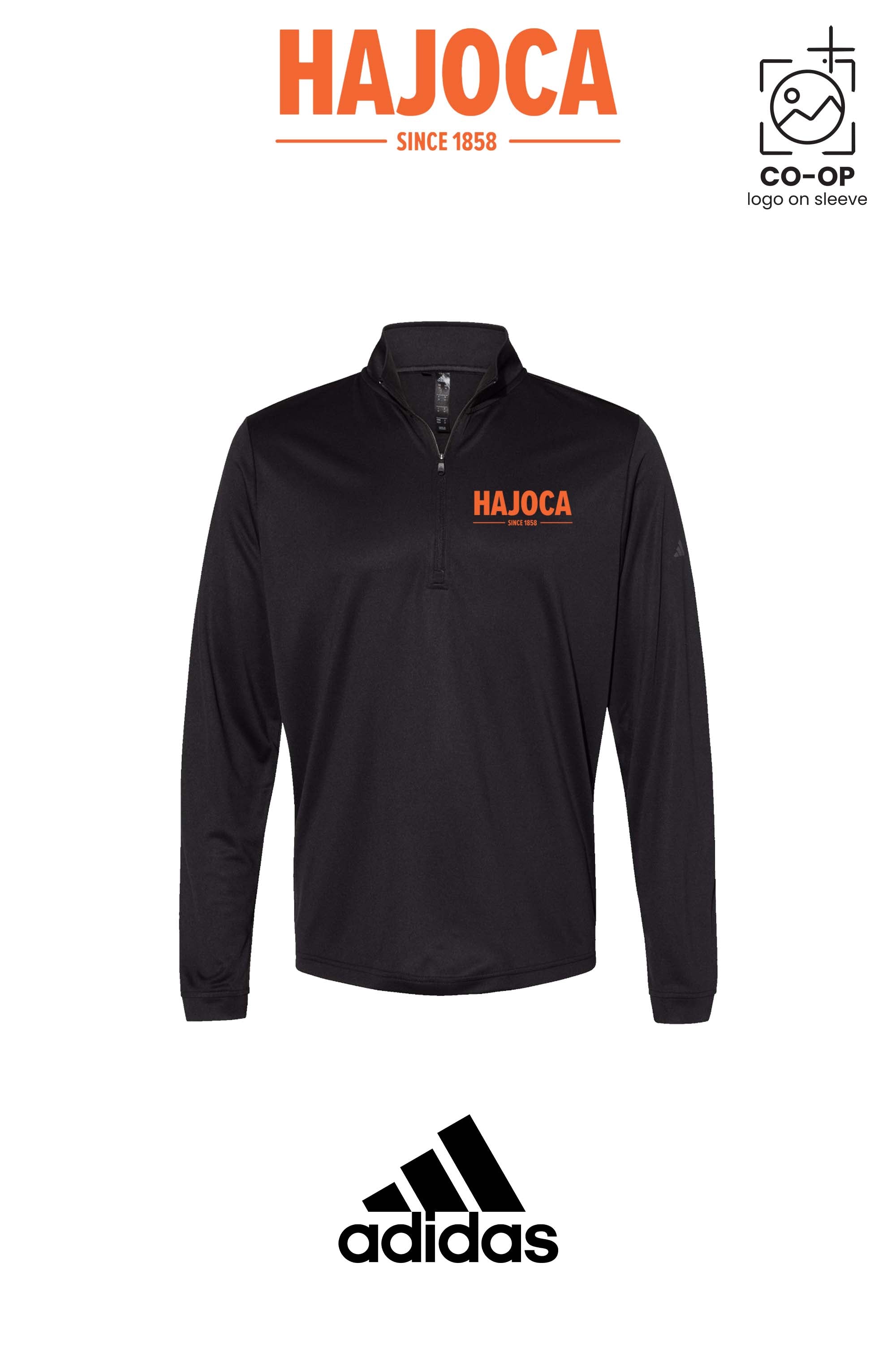 Adidas Mens Ultimate365 Lightweight Quarter-Zip Pullover - HAJOCA
