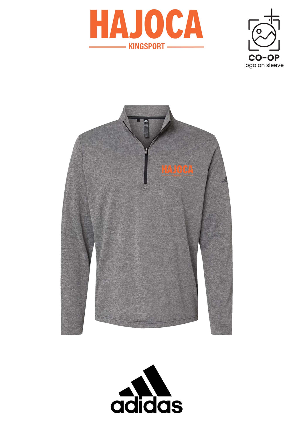 Adidas Mens Ultimate365 Lightweight Quarter-Zip Pullover - HAJOCA - KINGSPORT
