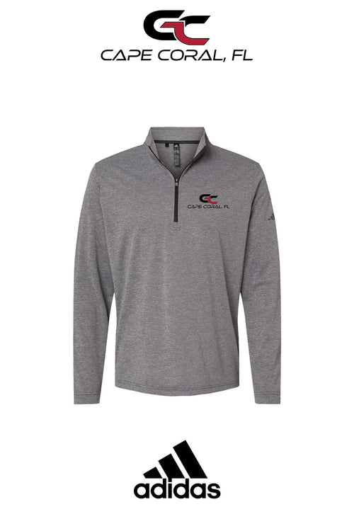 Adidas Mens Ultimate365 Lightweight Quarter-Zip Pullover - GORMAN CO - CAPE CORAL