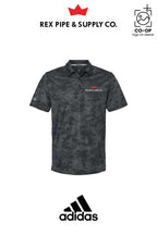 Adidas Mens All Over Camo Print Polo - REX PIPE AND SUPPLY