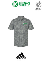 Adidas Mens All Over Camo Print Polo - KEENAN SUPPLY