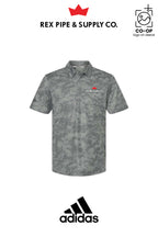 Adidas Mens All Over Camo Print Polo - REX PIPE AND SUPPLY