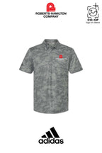 Adidas Mens All Over Camo Print Polo - ROBERTS-HAMILTON