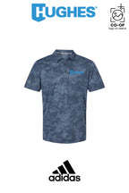 Adidas Mens All Over Camo Print Polo - HUGHES SUPPLY