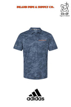 Adidas Mens All Over Camo Print Polo - INLAND PIPE AND SUPPLY