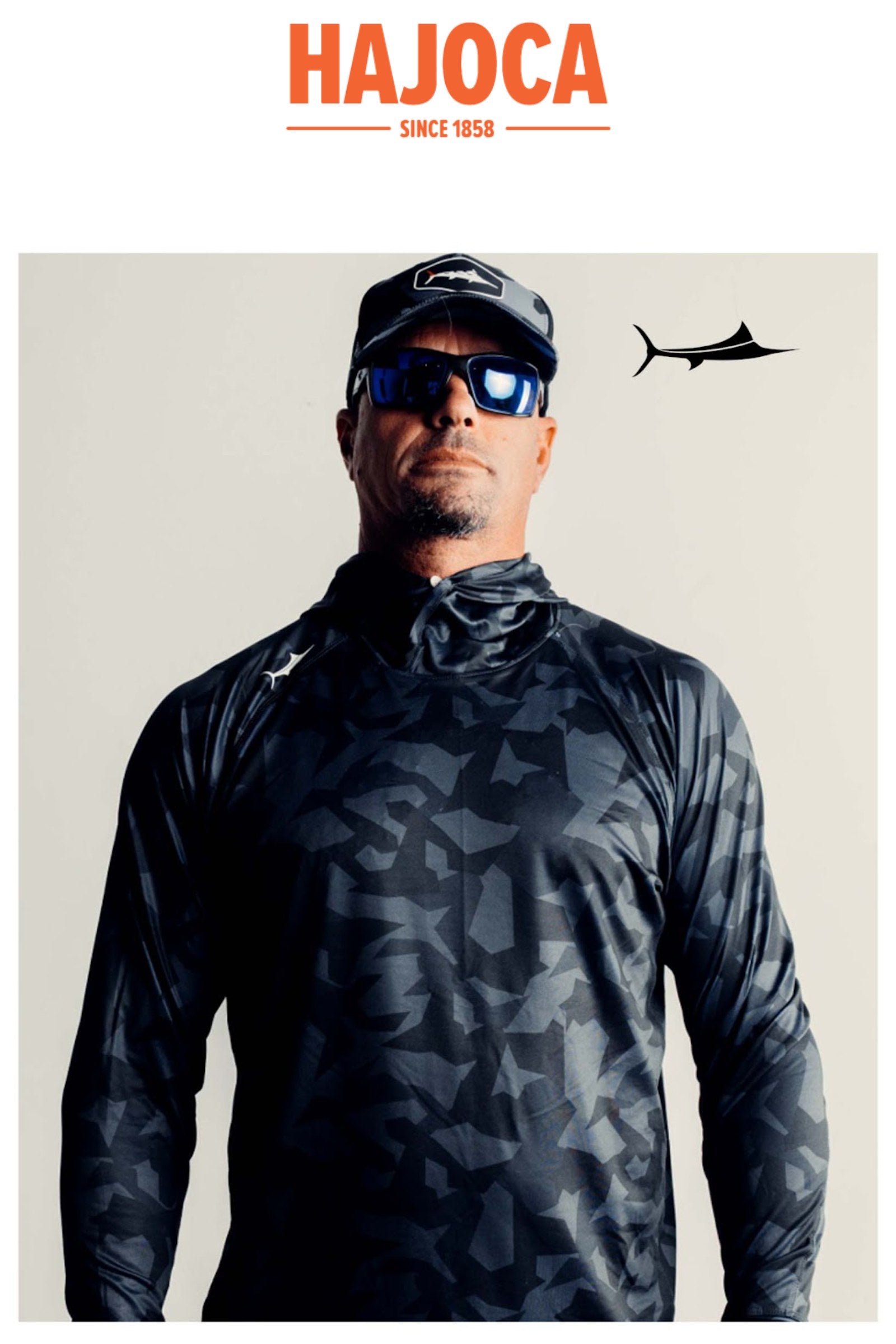 Billfisher Hooded Long Sleeve Performance Tee