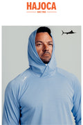Billfisher Hooded Long Sleeve Performance Tee