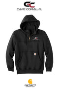 Carhartt® Rain Defender® Paxton Heavyweight Hooded Zip Mock Sweatshirt - GORMAN CO - CAPE CORAL