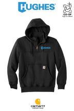 Carhartt® Rain Defender® Paxton Heavyweight Hooded Zip Mock Sweatshirt - HUGHES SUPPLY