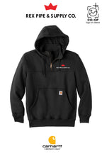Carhartt® Rain Defender® Paxton Heavyweight Hooded Zip Mock Sweatshirt - REX PIPE AND SUPPLY