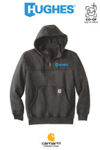 Carhartt® Rain Defender® Paxton Heavyweight Hooded Zip Mock Sweatshirt - HUGHES SUPPLY