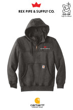 Carhartt® Rain Defender® Paxton Heavyweight Hooded Zip Mock Sweatshirt - REX PIPE AND SUPPLY