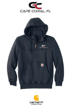 Carhartt® Rain Defender® Paxton Heavyweight Hooded Zip Mock Sweatshirt - GORMAN CO - CAPE CORAL