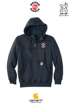 Carhartt® Rain Defender® Paxton Heavyweight Hooded Zip Mock Sweatshirt - HEIECK SUPPLY