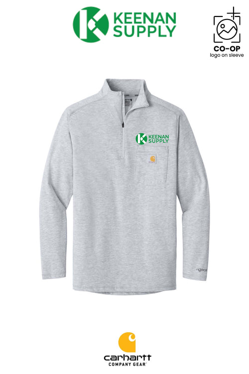 Carhartt Force® 1/4-Zip Long Sleeve T-Shirt - KEENAN SUPPLY