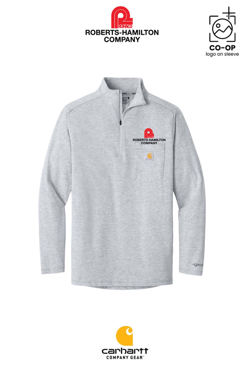 Carhartt Force® 1/4-Zip Long Sleeve T-Shirt - ROBERTS-HAMILTON