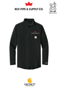 Carhartt Force® 1/4-Zip Long Sleeve T-Shirt - REX PIPE AND SUPPLY
