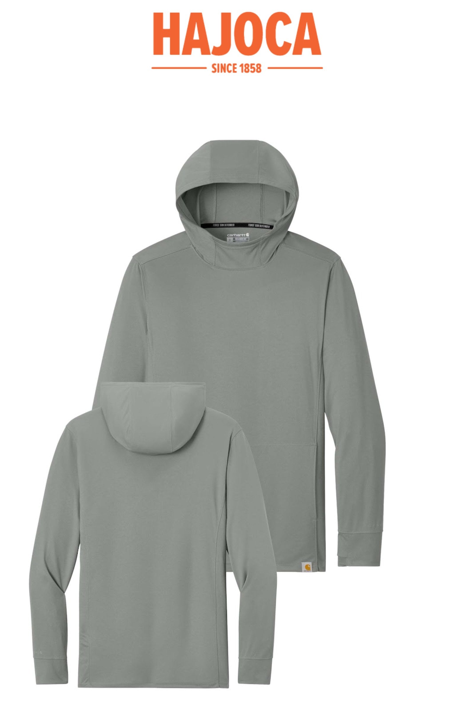 Carhartt Force® Sun Defender™ Long Sleeve Hooded T-Shirt