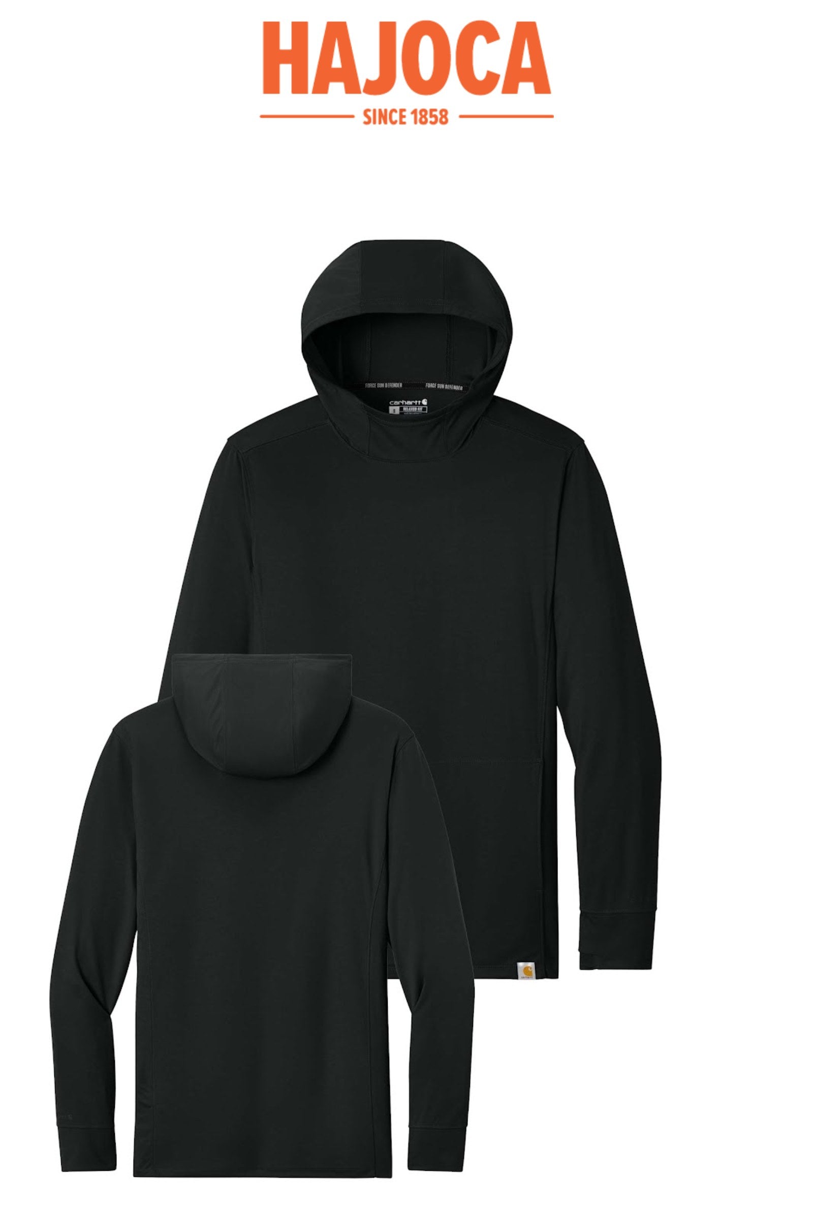 Carhartt Force® Sun Defender™ Long Sleeve Hooded T-Shirt