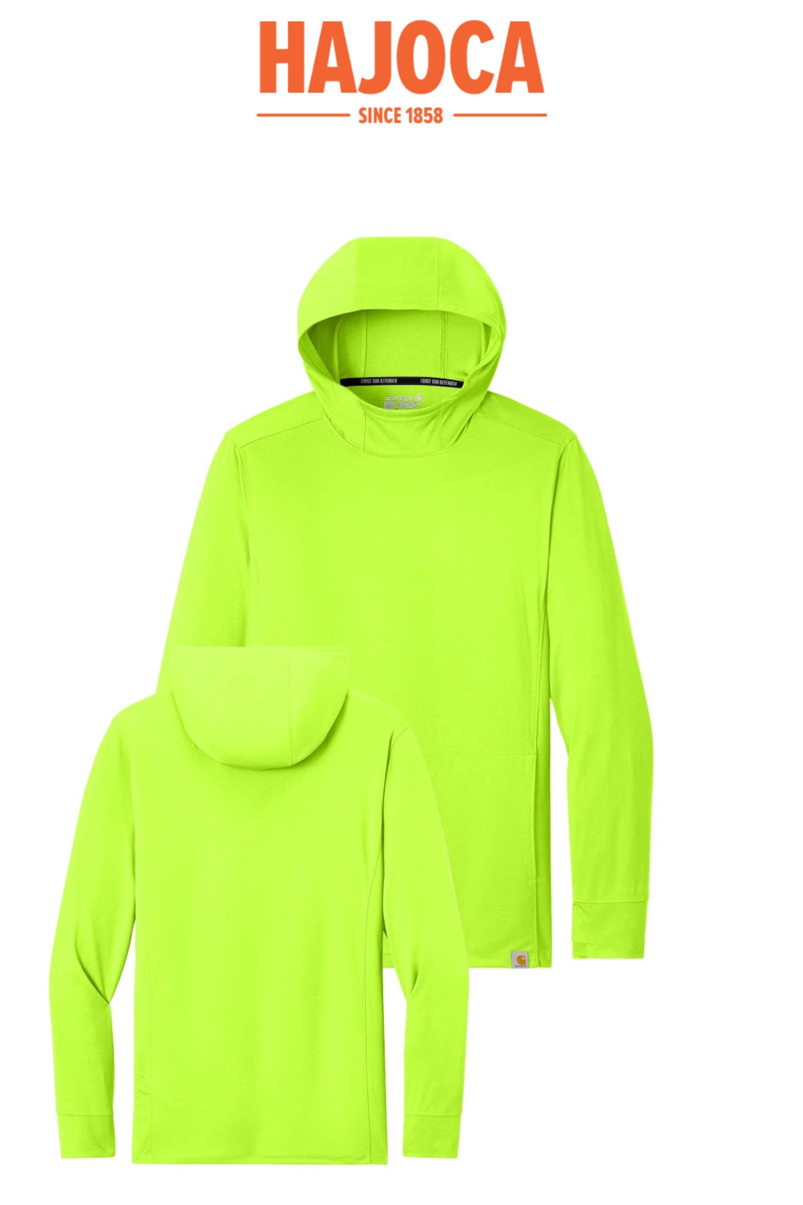 Carhartt Force® Sun Defender™ Long Sleeve Hooded T-Shirt