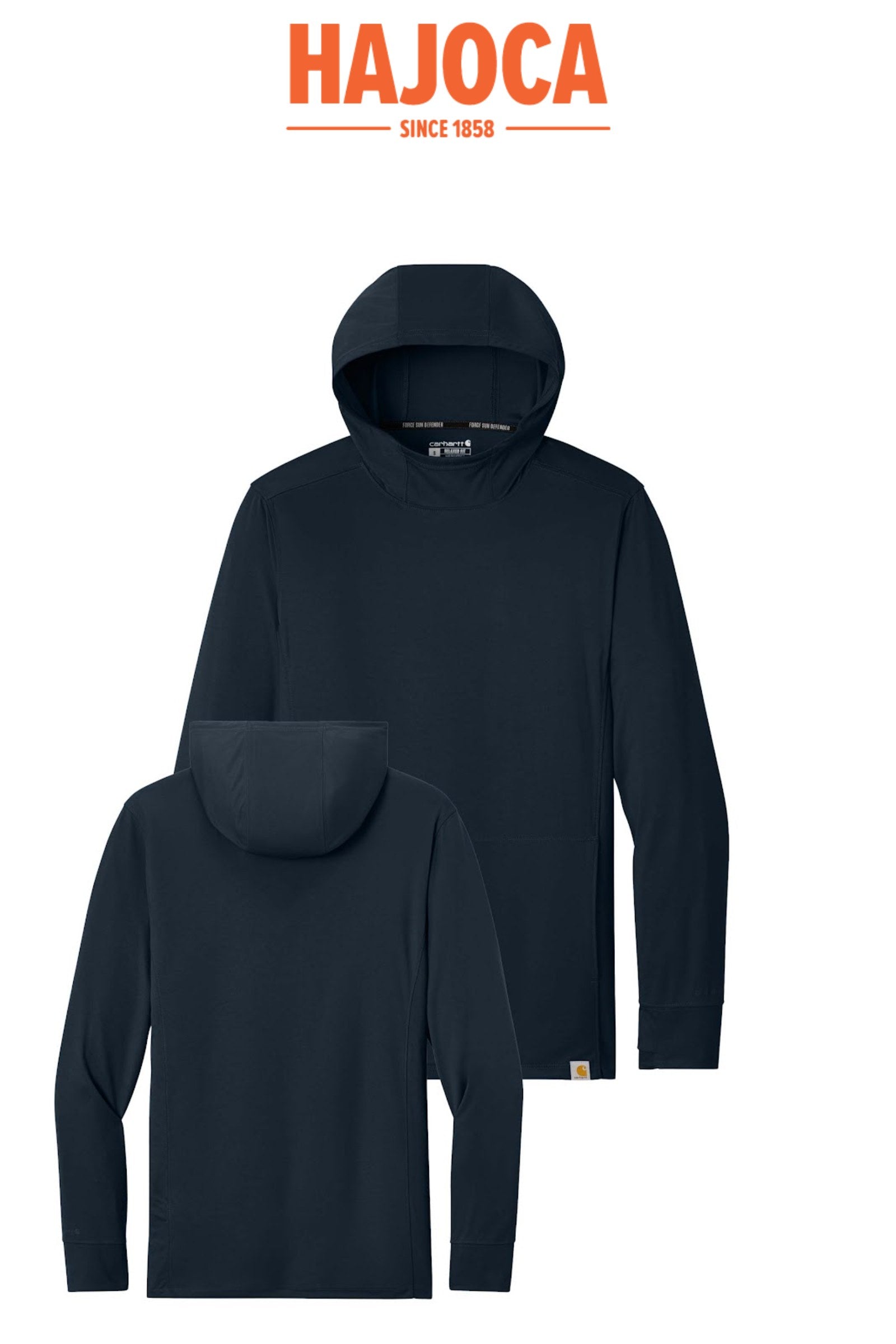 Carhartt Force® Sun Defender™ Long Sleeve Hooded T-Shirt