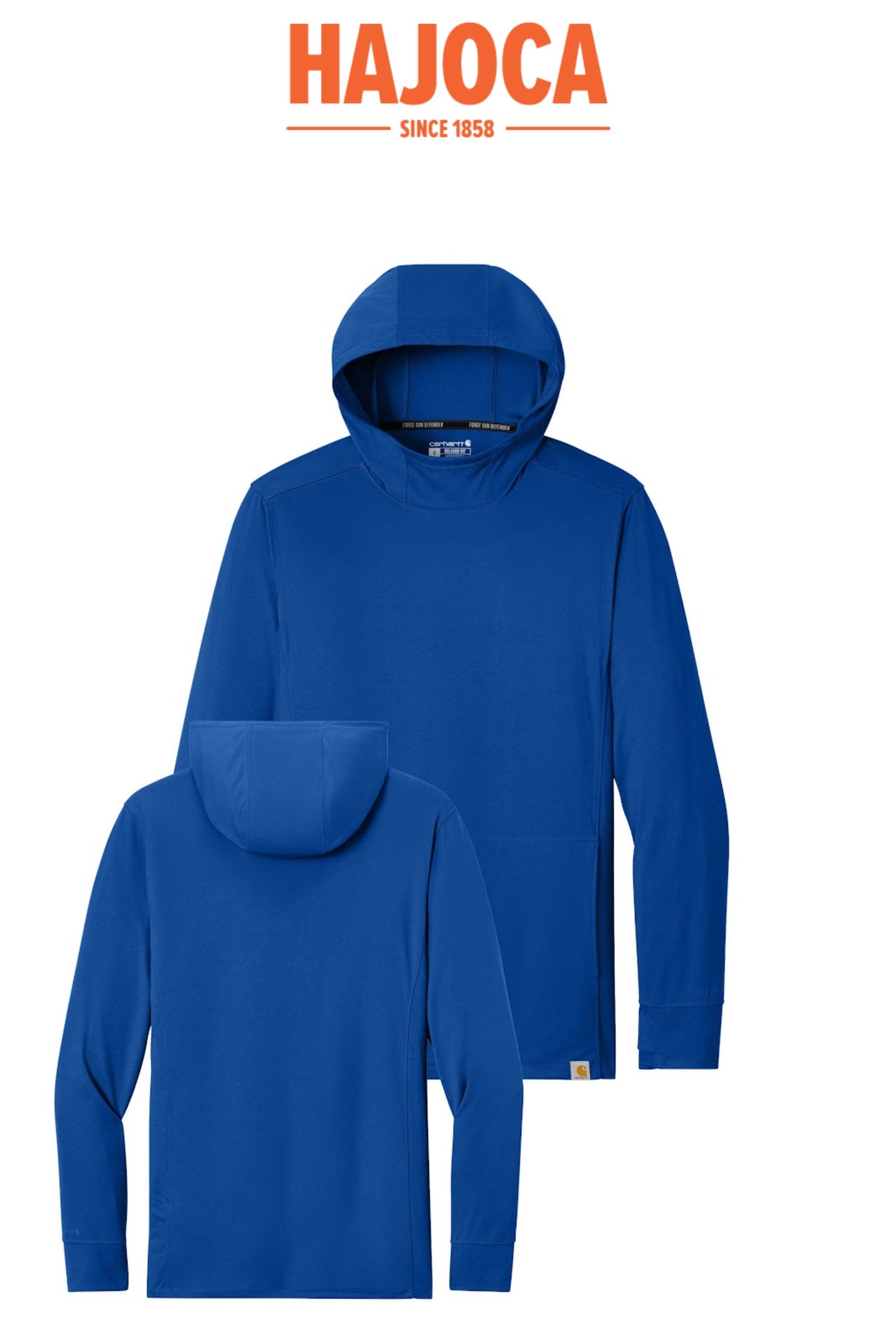 Carhartt Force® Sun Defender™ Long Sleeve Hooded T-Shirt