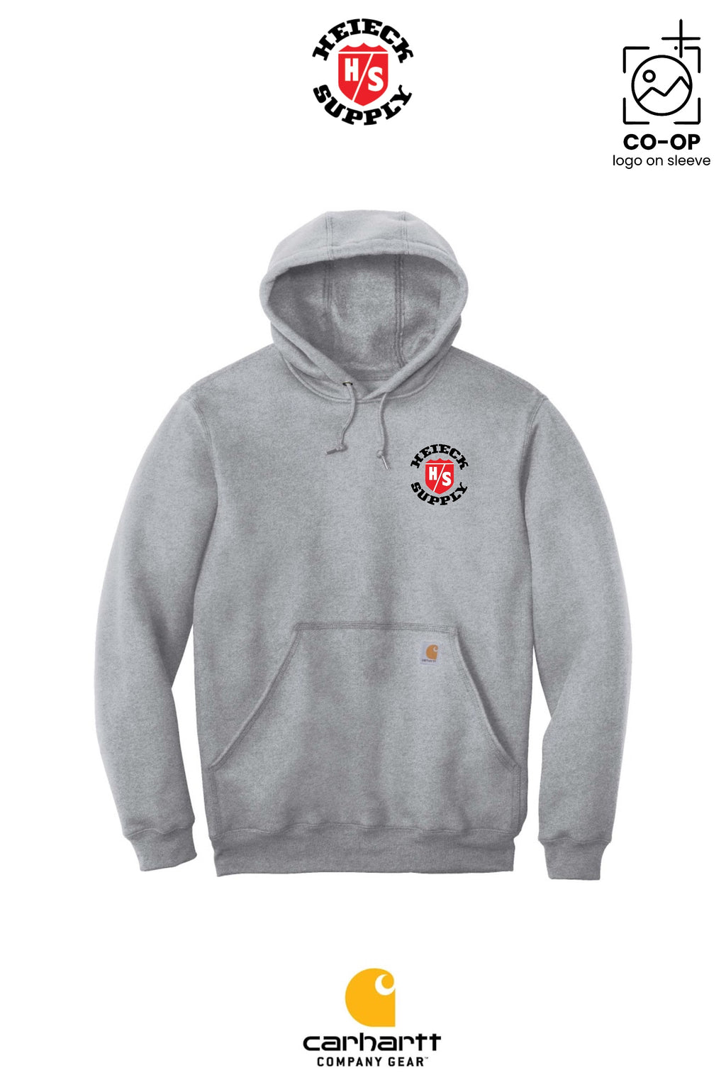 Carhartt® Midweight Hooded Sweatshirt - HEIECK SUPPLY