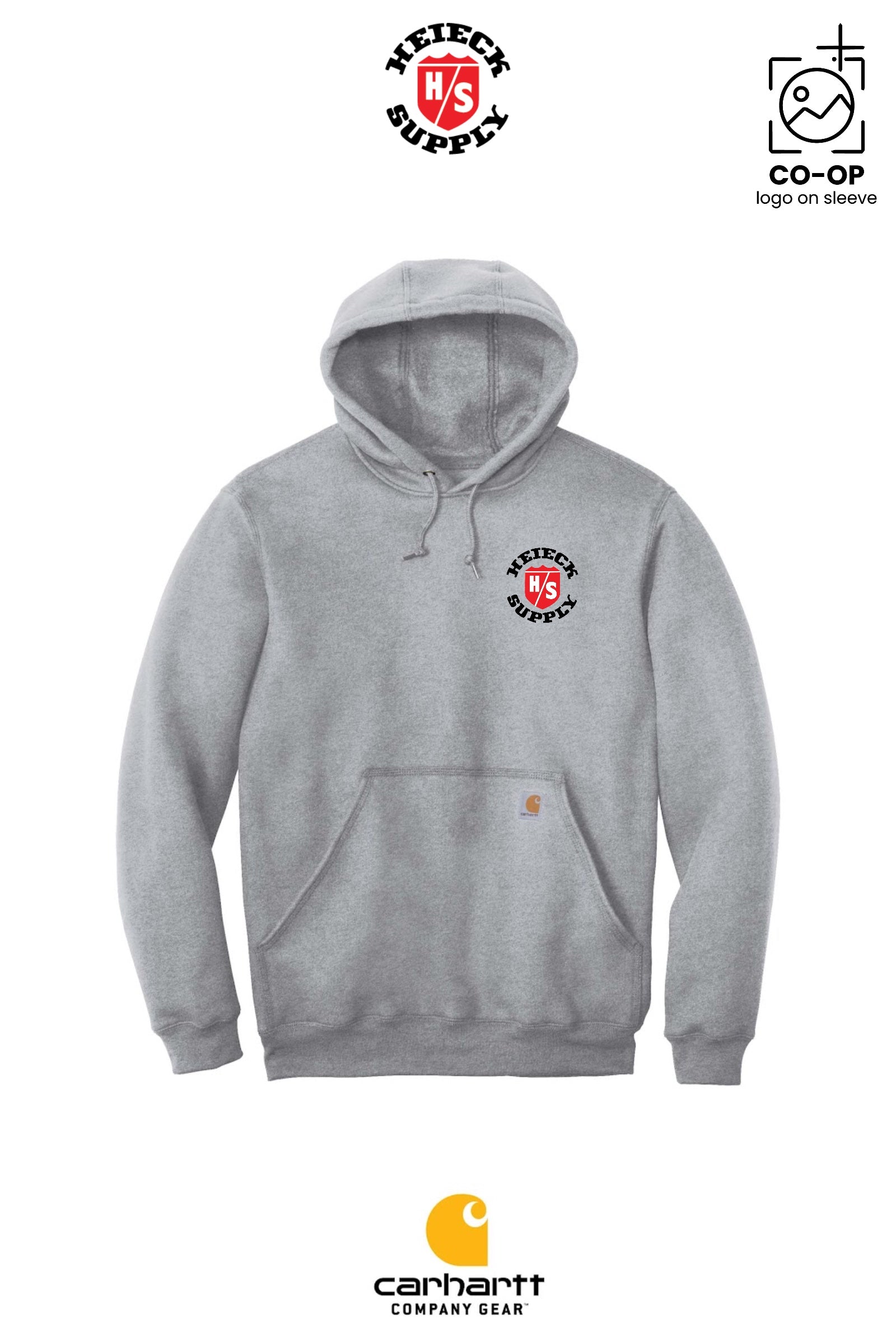 Carhartt® Midweight Hooded Sweatshirt - HEIECK SUPPLY