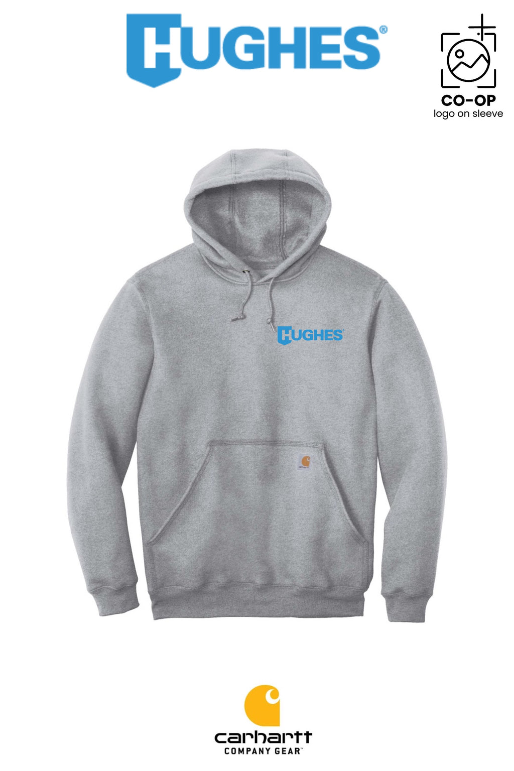 Carhartt® Midweight Hooded Sweatshirt - HUGHES SUPPLY