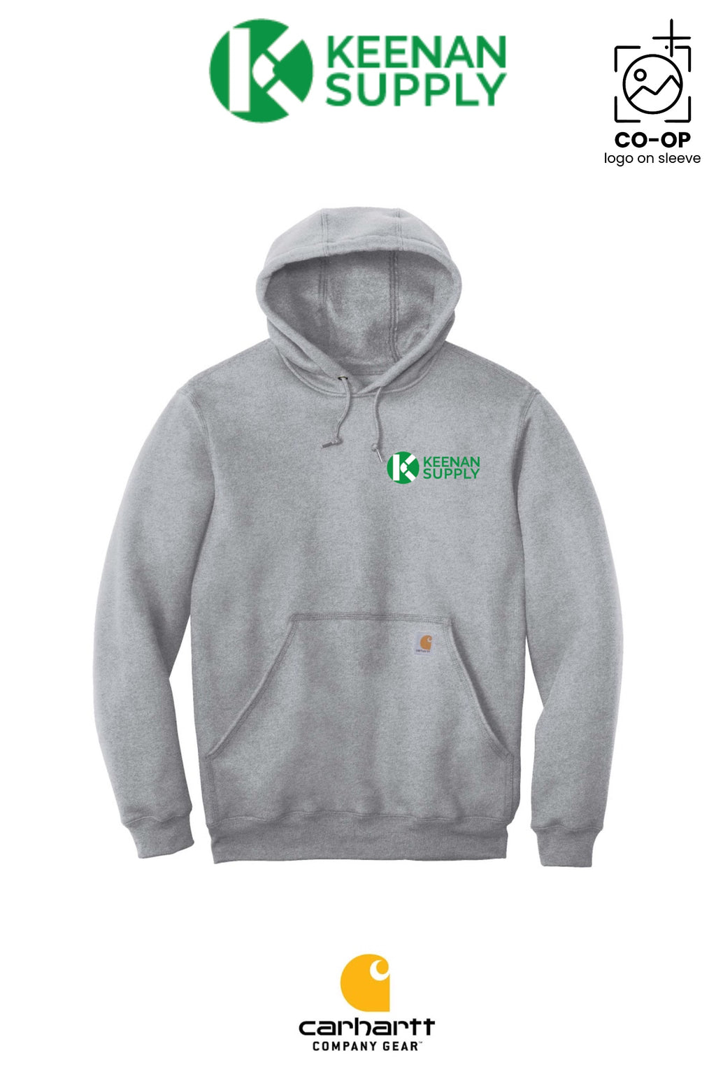 Carhartt® Midweight Hooded Sweatshirt - KEENAN SUPPLY