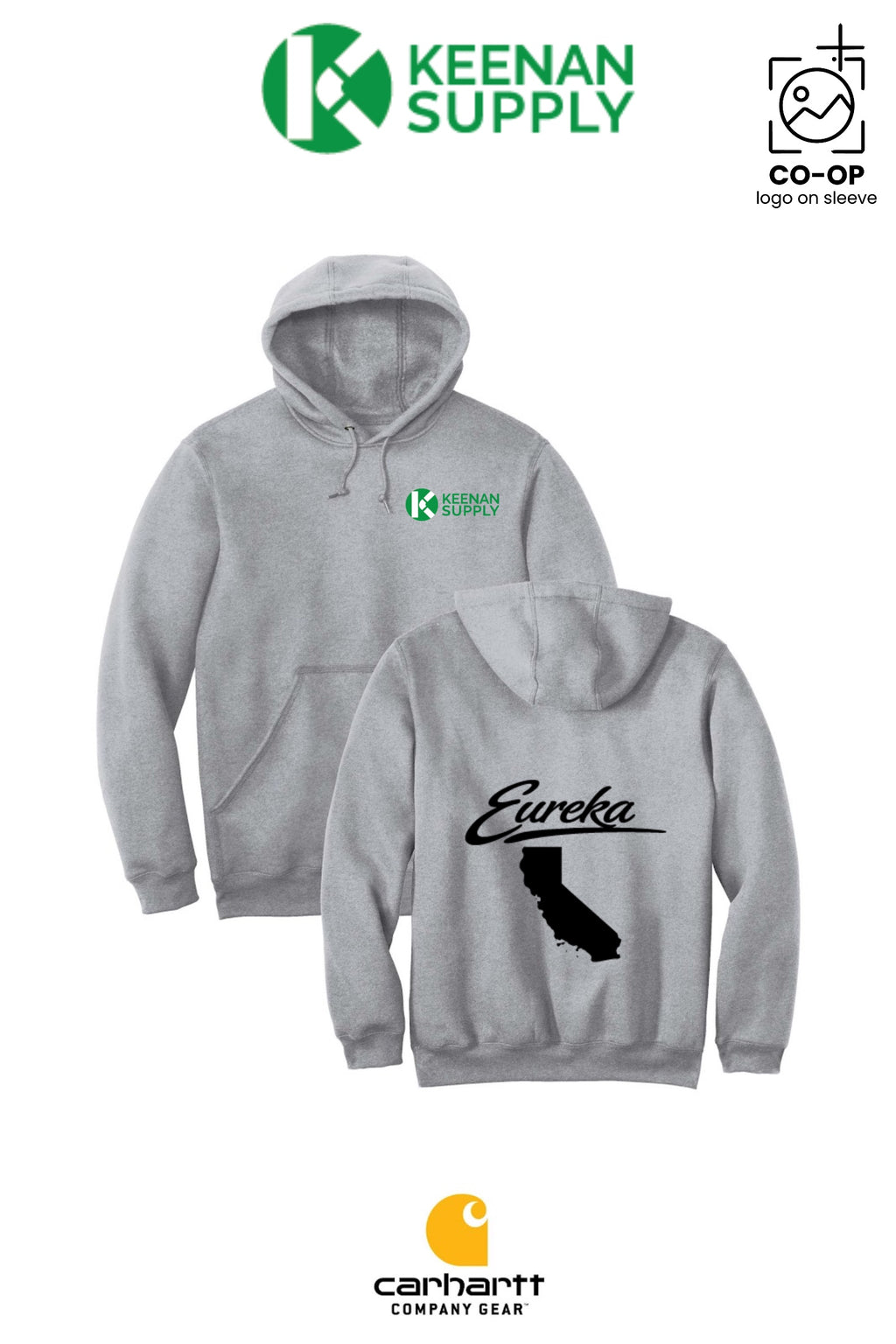 Carhartt® Midweight Hooded Sweatshirt - KEENAN SUPPLY - EUREKA