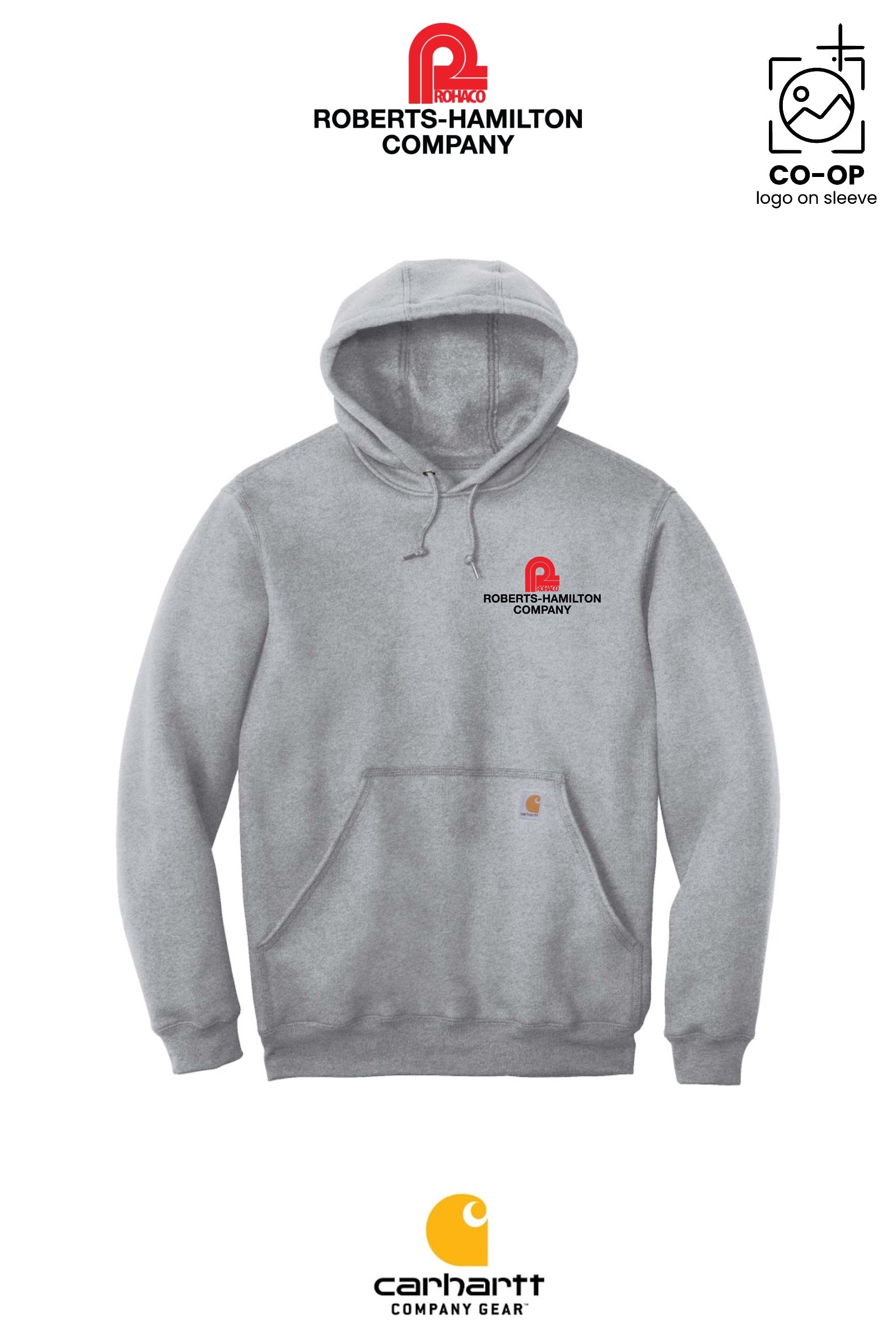 Carhartt® Midweight Hooded Sweatshirt - ROBERTS-HAMILTON