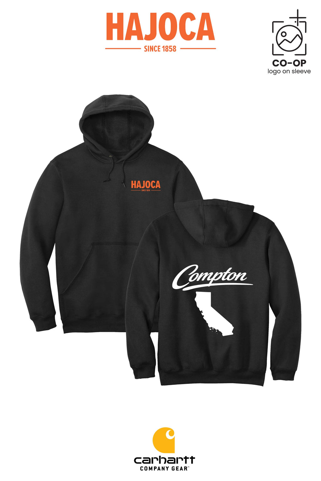 Carhartt® Midweight Hooded Sweatshirt - HAJOCA - COMPTON