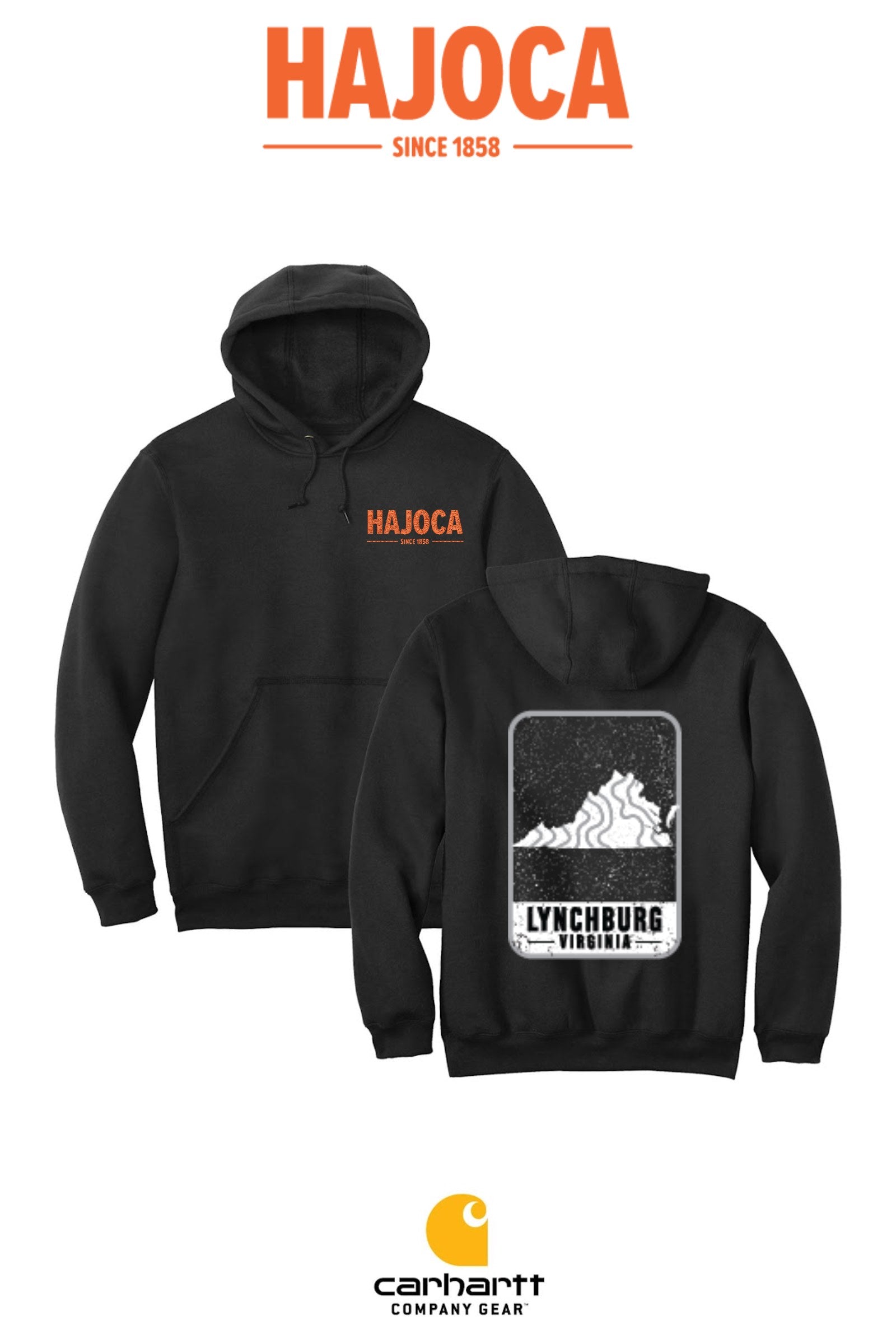 Carhartt® Midweight Hooded Sweatshirt - HAJOCA - LYNCHBURG
