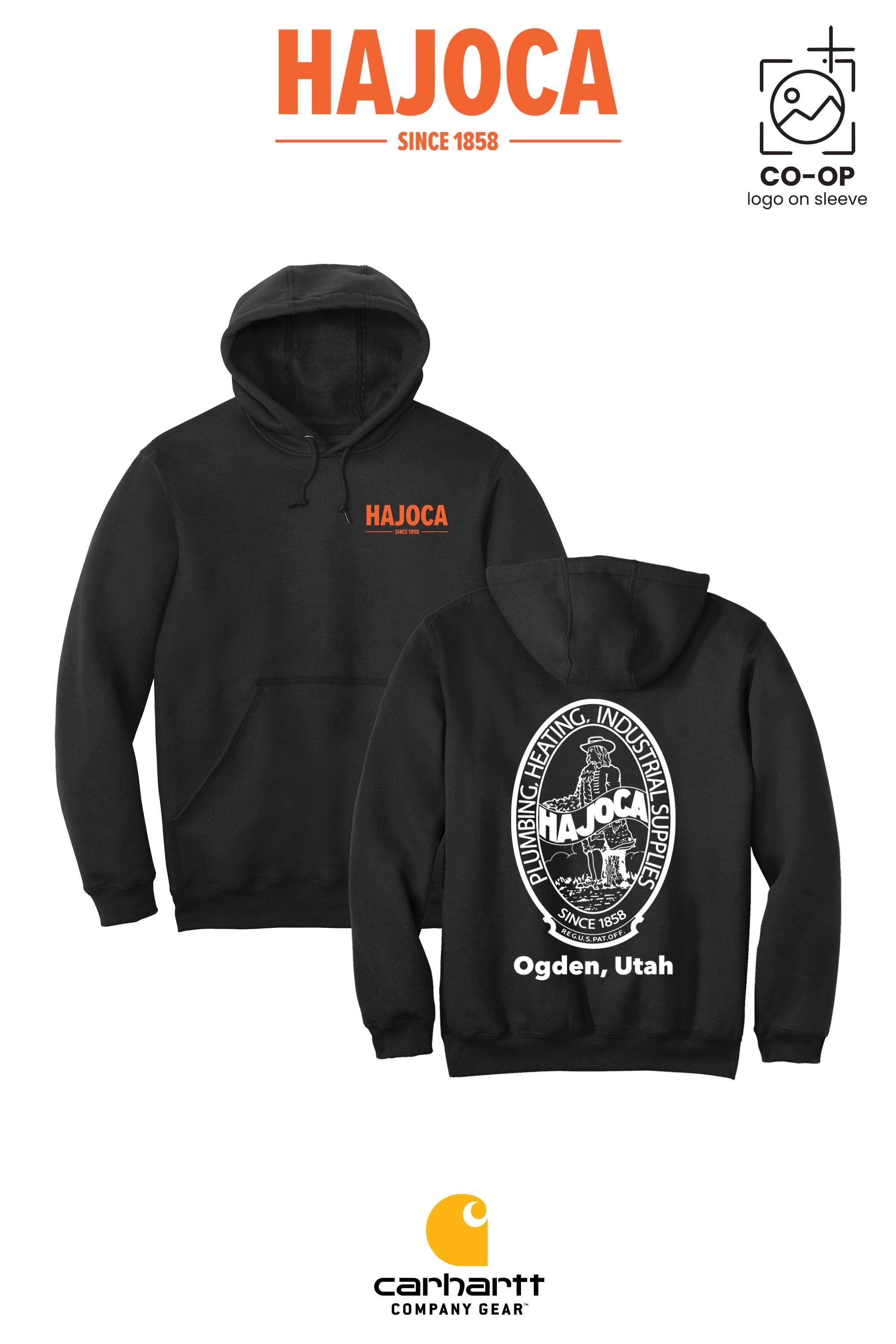 Carhartt® Midweight Hooded Sweatshirt - HAJOCA - OGDEN