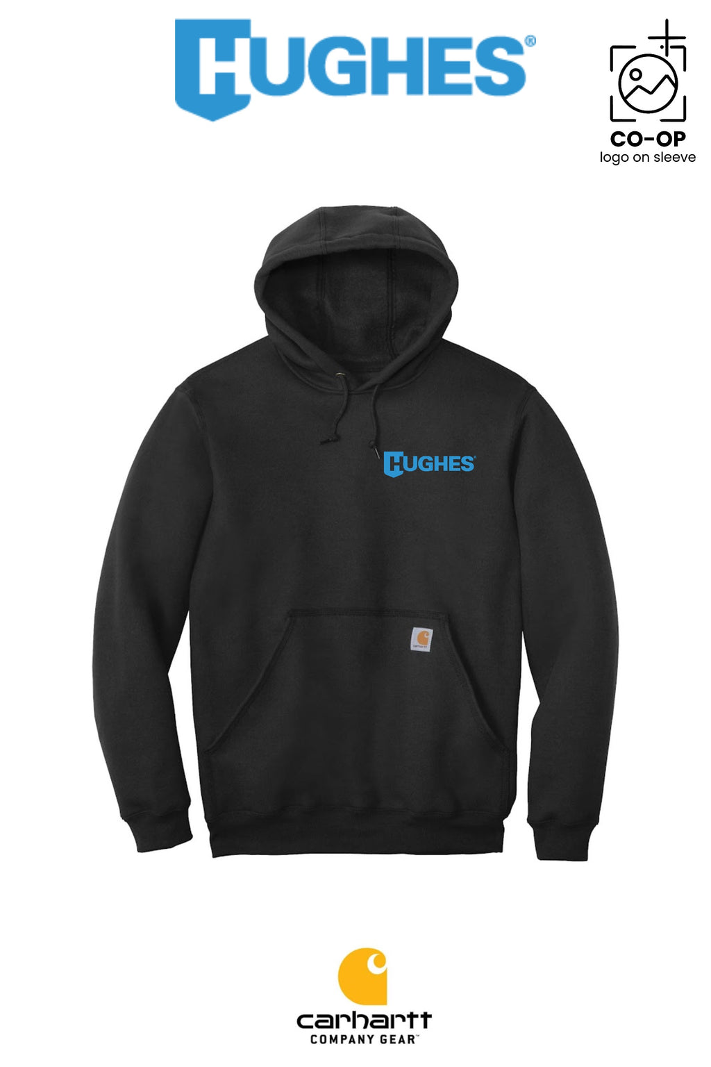 Carhartt® Midweight Hooded Sweatshirt - HUGHES SUPPLY