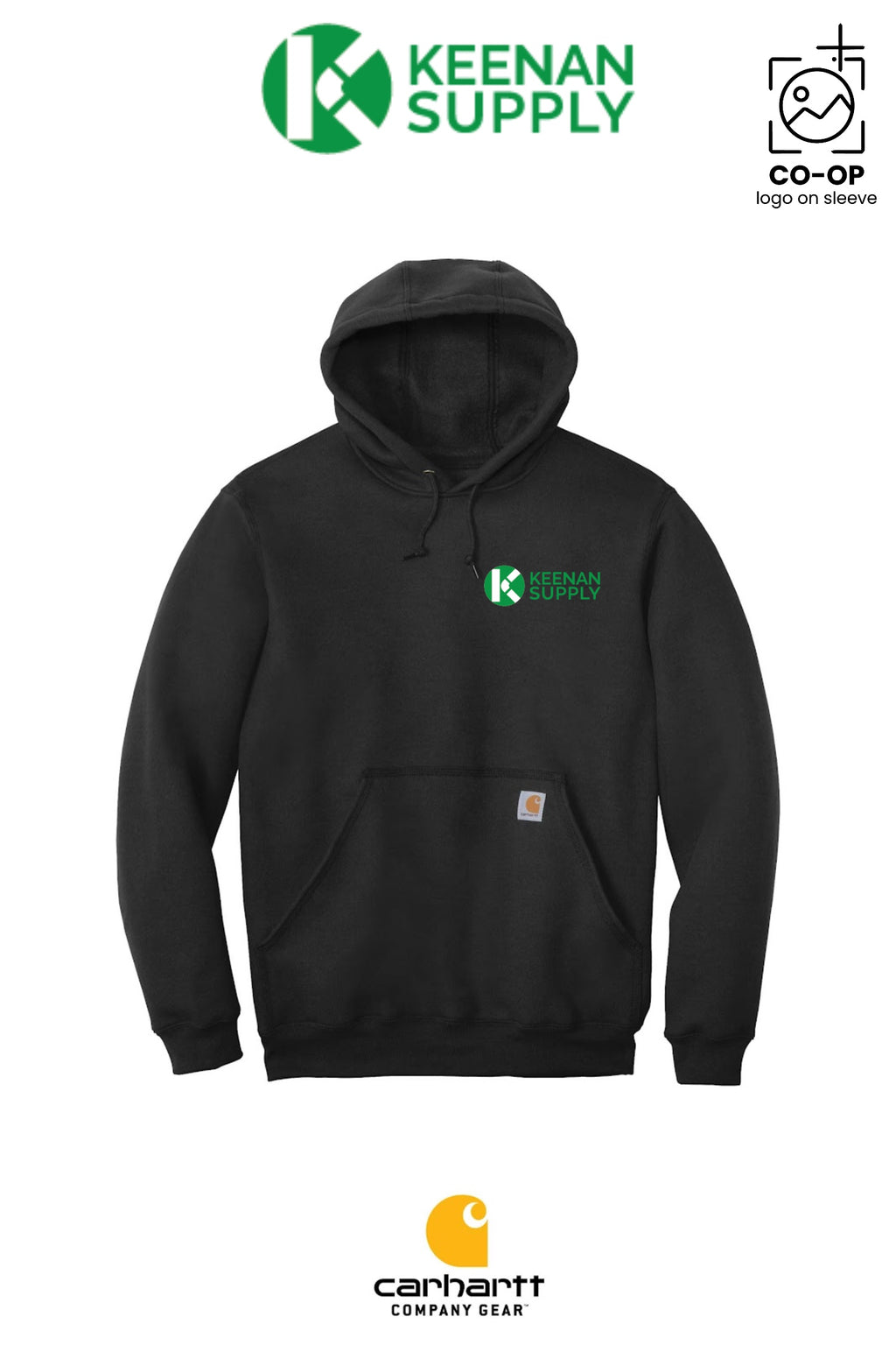 Carhartt® Midweight Hooded Sweatshirt - KEENAN SUPPLY
