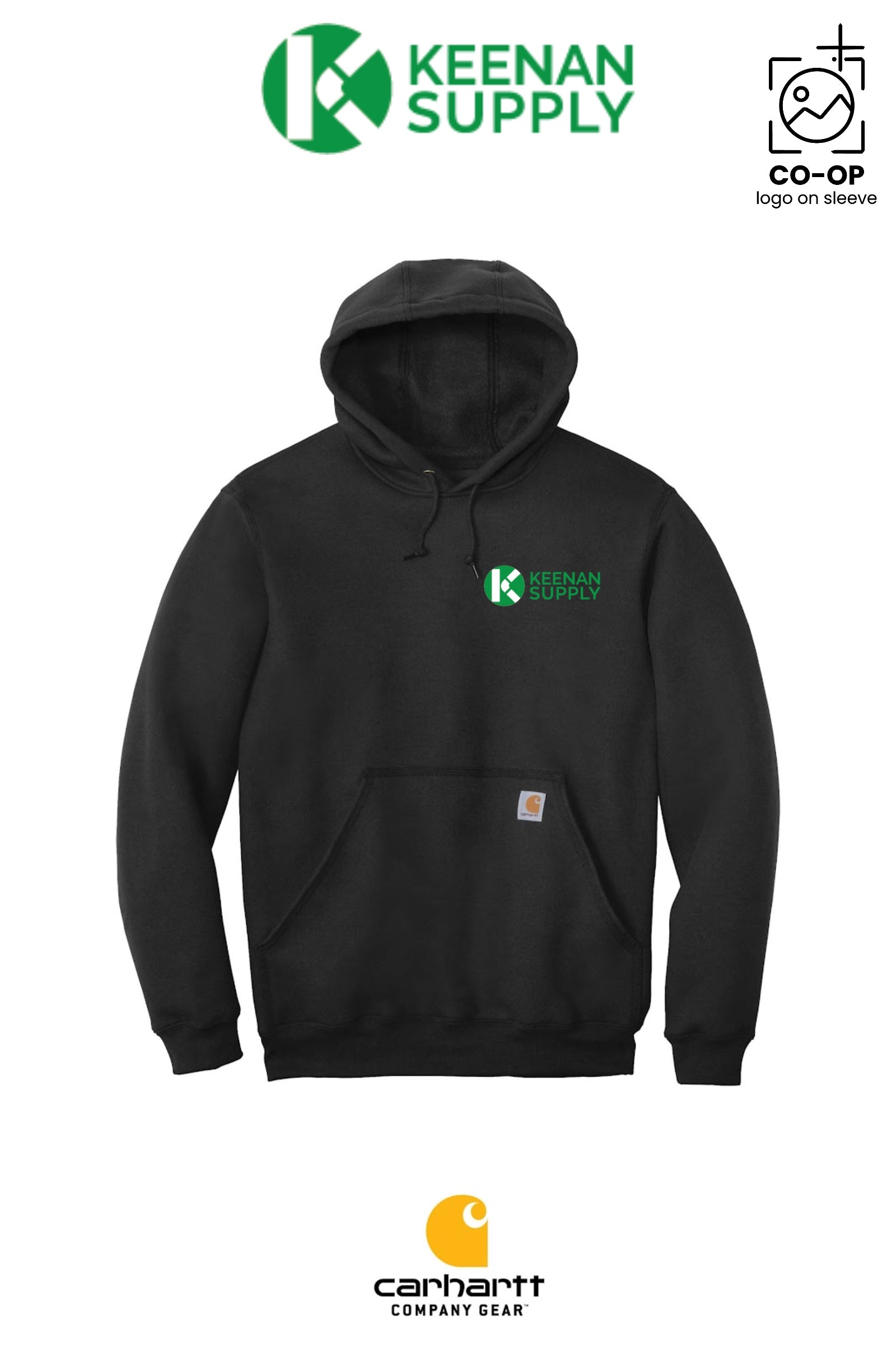 Carhartt® Midweight Hooded Sweatshirt - KEENAN SUPPLY
