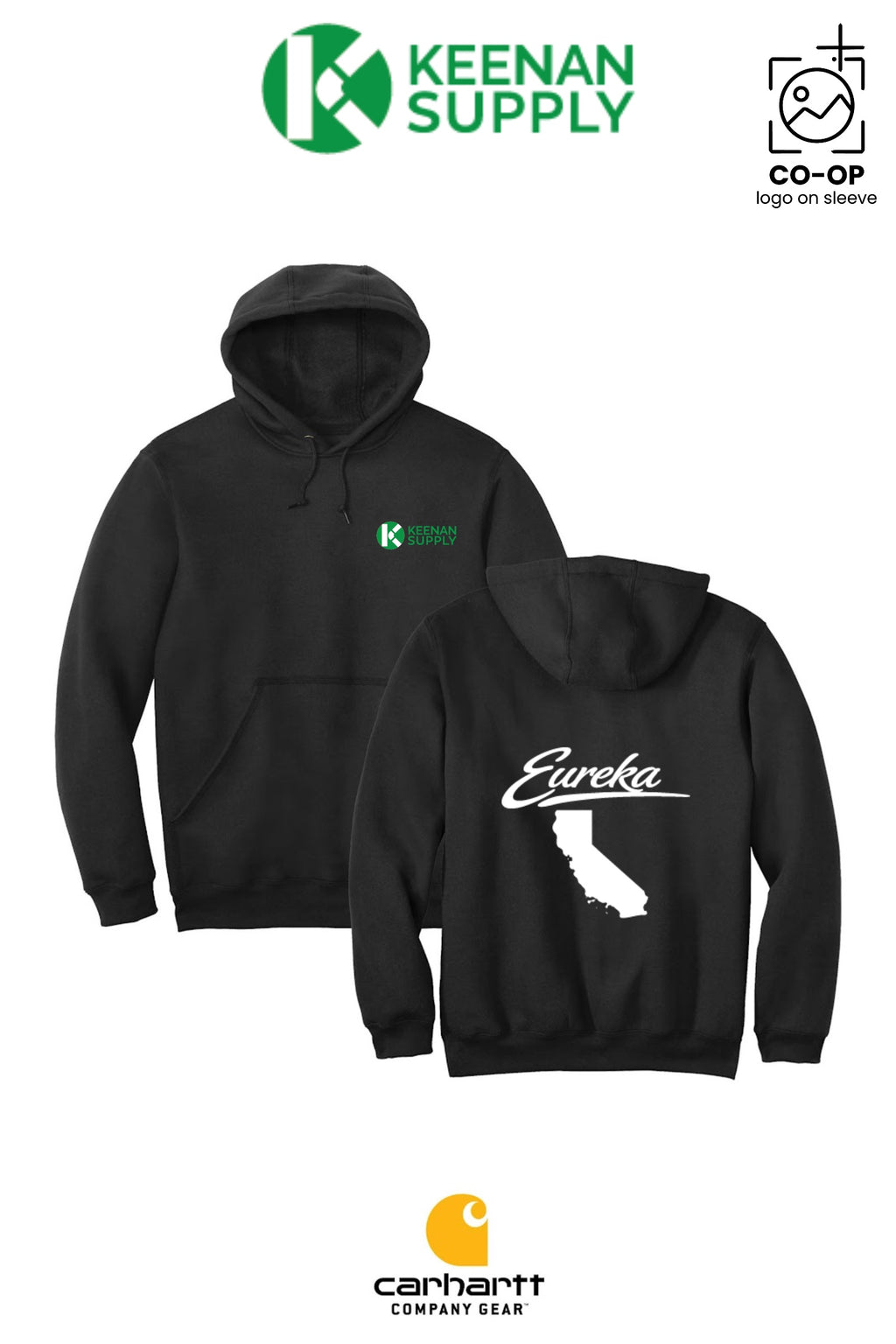 Carhartt® Midweight Hooded Sweatshirt - KEENAN SUPPLY - EUREKA